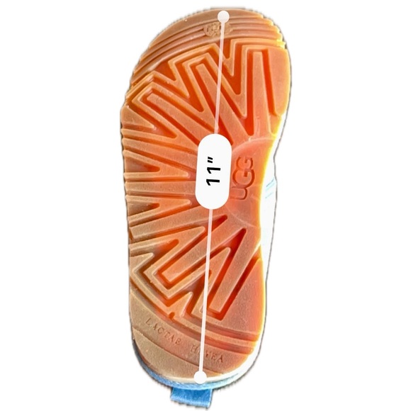 UGG blue canvas low cut boots - Picture 7 of 8